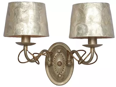 Бра cockle (favourite) серебристый 30x28x25 см.