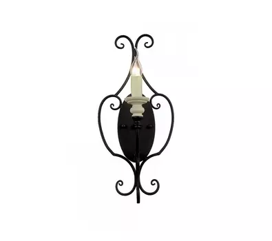 Бра corfu (favourite) черный 23x51x14 см.