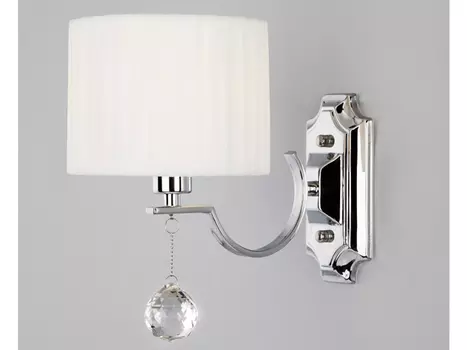 Бра cornetto (eurosvet) серебристый 23x18x17 см.