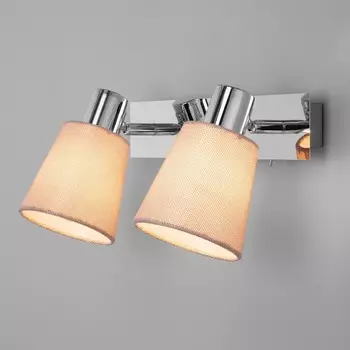 Бра culver (eurosvet) серебристый 30x18x16 см.