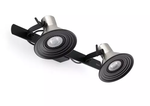 Бра cup-2 (faro) черный 35x18x10 см.