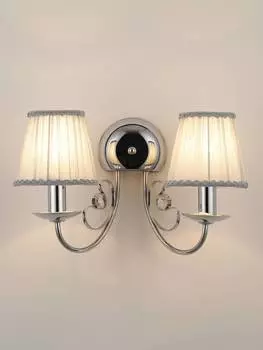 Бра daniel (moderli) серебристый 24x26x24 см.