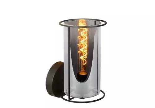 Бра dounia (lucide) серый 18x26.5x15 см.