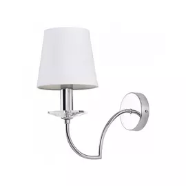 Бра edda (arte lamp) серебристый 15x31x29 см.