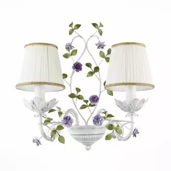 Бра fiori (st luce) белый 36x23 см.