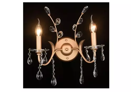 Бра флоренс (lumien hall) прозрачный 39 см.