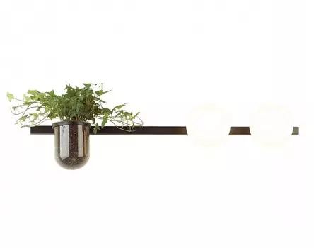 Бра flower (odeon light) белый 87x20x18 см.