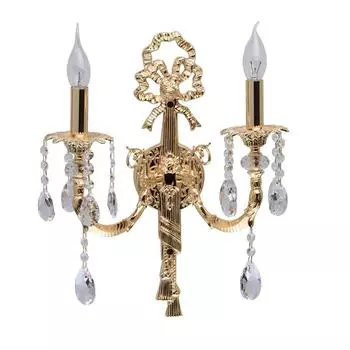 Бра габриэль 11 (chiaro) золотой 46x17x34 см.