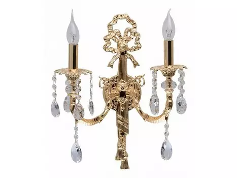 Бра габриэль (chiaro) золотой 46x35x17 см.