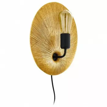 Бра gascueria (eglo) золотой 29x33x13 см.