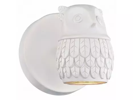 Бра gufo (favourite) белый 11x11x14 см.