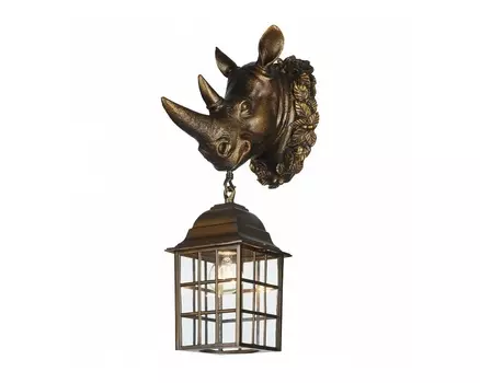 Бра hunt (favourite) коричневый 18x54x28 см.