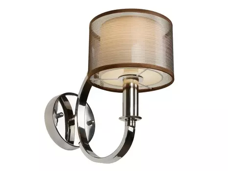 Бра ilamp sofia (ilamp) серебристый 12x26x28 см.