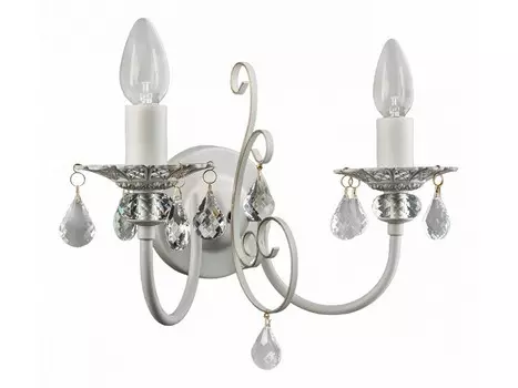 Бра изабелла (mw-light) белый 26x19x33 см.