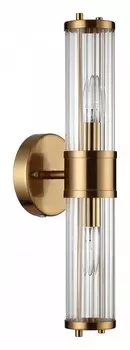 Бра kepa (odeon light) золотой 12x44x13 см.