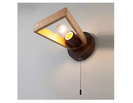 Бра klark (eurosvet) коричневый 12x12x15 см.