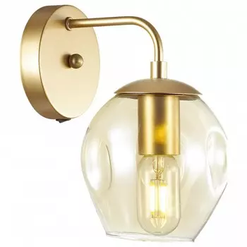 Бра kuva (odeon light) золотой 15x27x22 см.