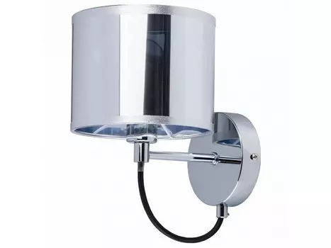 Бра лацио (mw-light) серебристый 15x23x19 см.