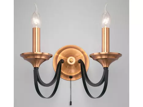 Бра lazzaro (eurosvet) черный 34x30x24 см.