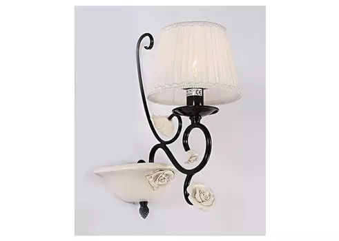 Бра летисия (lumien hall) белый 36 см.