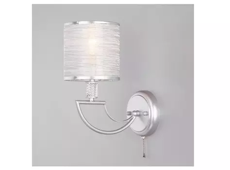 Бра licata (eurosvet) серебристый 14x24x32 см.