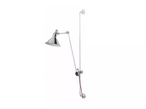 Бра (lightstar) серебристый 21x128x31 см.