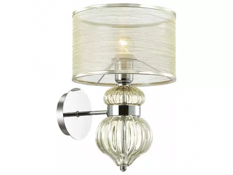 Бра lilit (odeon light) серебристый 23x27x35 см.