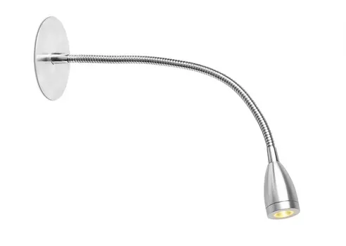 Бра loke led (faro) серебристый