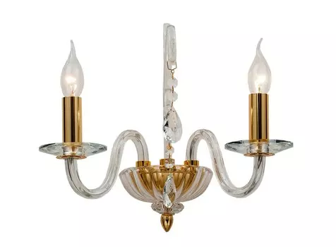 Бра лотер (lumien hall) прозрачный 32 см.