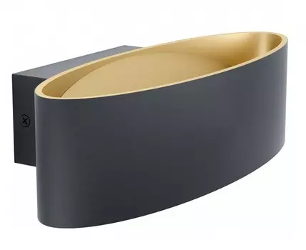 Бра maccacari (eglo) черный 27x7x13 см.