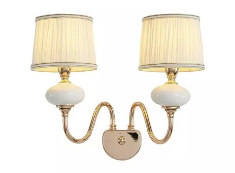 Бра макей (lumien hall) бежевый 33 см.