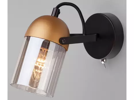 Бра mars (eurosvet) бронзовый 9x17x23 см.