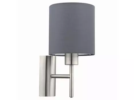 Бра maserlo (eglo) серый 14x30x19 см.