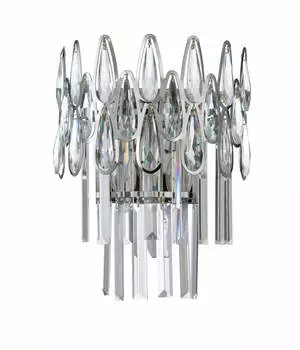 Бра may (moderli) серебристый 28x35x12 см.