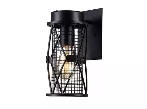 Бра mesh (eurosvet) черный 13x28x18 см.