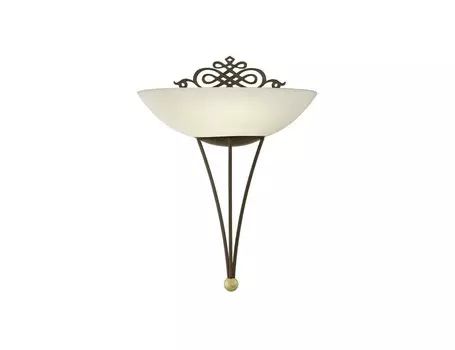 Бра mestre (eglo) коричневый 30x33x16 см.