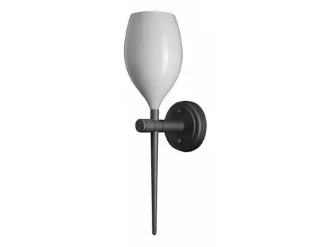 Бра meta d uovo (lightstar) серый 13.0x50.0x18.0 см.