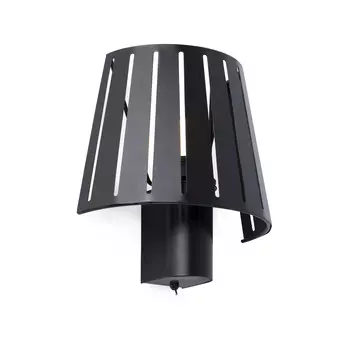 Бра mix (faro) серый 21x22x11 см.