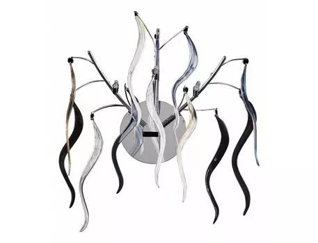 Бра mocco (lightstar) серебристый 26x20 см.