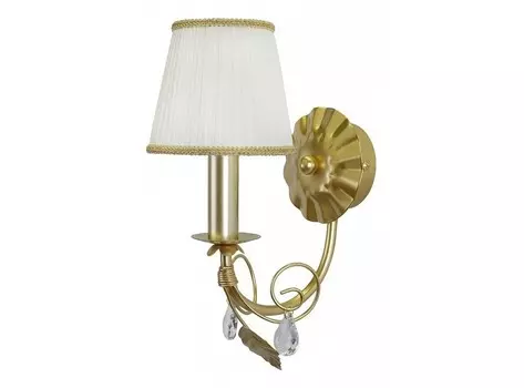 Бра modesto (lightstar) золотой 12x28x16 см.