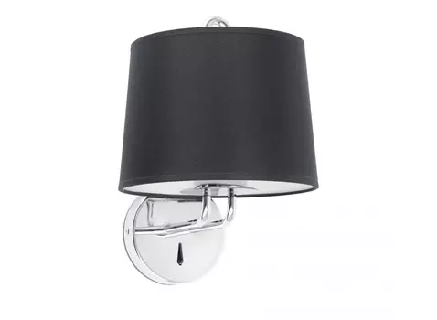 Бра montreal (faro) черный 21x32x26 см.