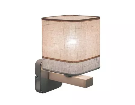 Бра nadia (eurosvet) бежевый 17x24x17 см.