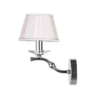 Бра настенное carnation (desondo) серебристый 18x31x36 см.