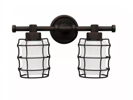 Бра настенное hearst duo (desondo) коричневый 44x26x24 см.