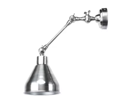 Бра настенное inthral (desondo) серебристый 13x37x45 см.