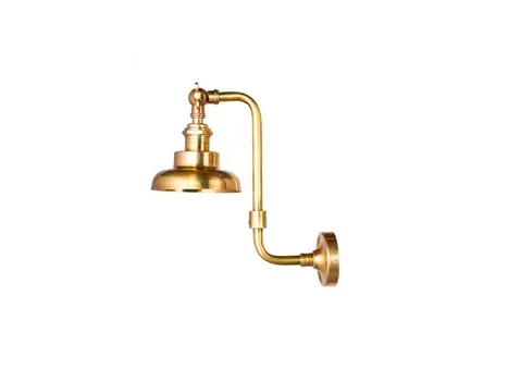 Бра настенное misce (desondo) золотой 11x25x23 см.