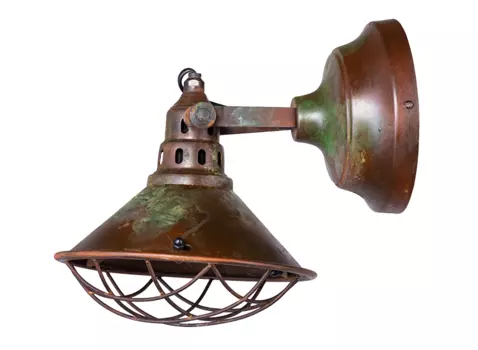 Бра настенное rayne (desondo) коричневый 21x25x26 см.