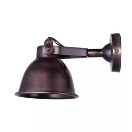 Бра настенное stoom allod (desondo) черный 12x12x20 см.