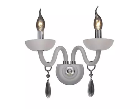 Бра нейт (lumien hall) белый 31 см.