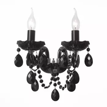 Бра odilia (st luce) черный 32x33x16 см.